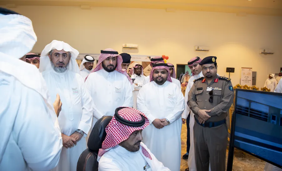 MU VICE-RECTOR LAUNCHES ROAD SAFETY AWARENESS EXHIBITION
 -  وكيل الجامعة يفتتح معرض ( معاً للحد من الحوادث المرورية ) بمشاركة عددٍ من القطاعات الأمنية والصحية