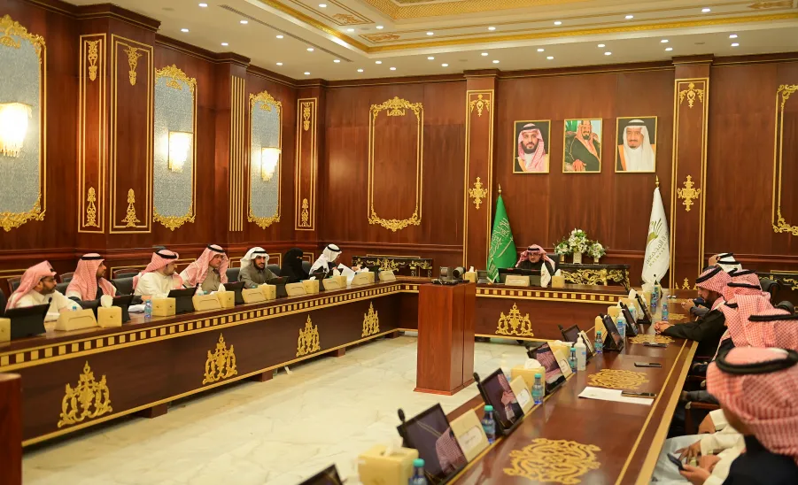 MU FIFTH COUNCIL MEETING FOR ACADEMIC YEAR 1444 CHAIRED BY RECTOR - جامعة المجمعة 