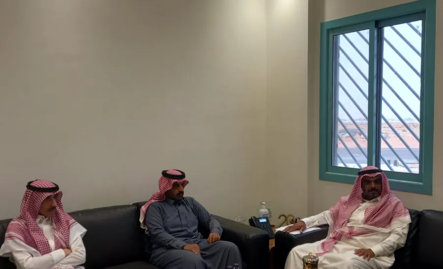 Director of University Security welcomes the internal auditors  - المراجعه الداخلية1