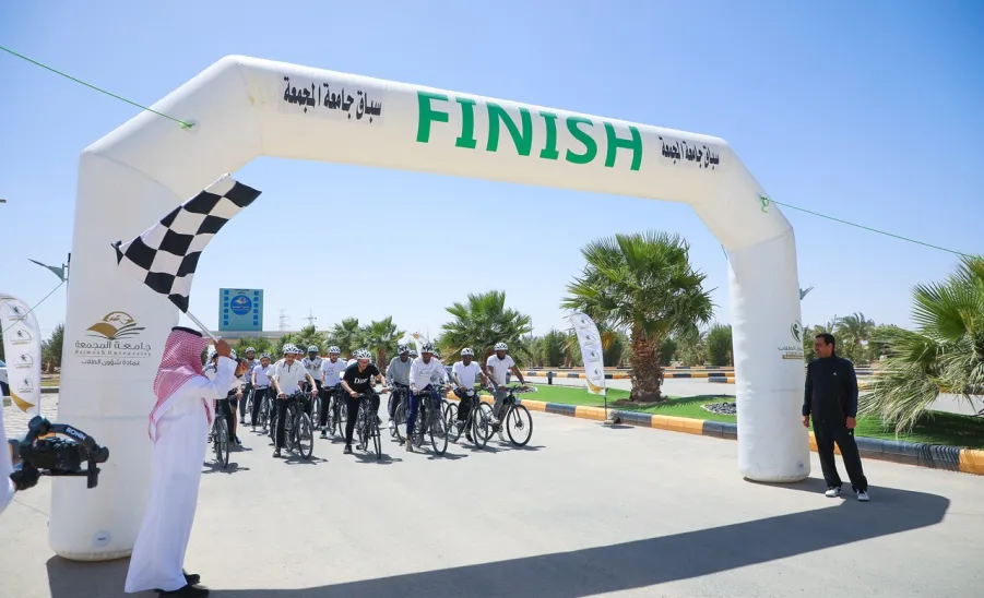  الجامعة تقيم البطولة الأولى للدراجات الهوائية  - جامعة المجمعة 