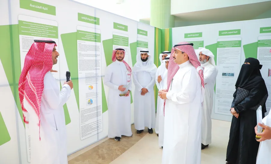 MU'S RESEARCH FORUM HELD BY DEANSHIP OF SCIENTIFIC RESEARCH - جامعة المجمعة