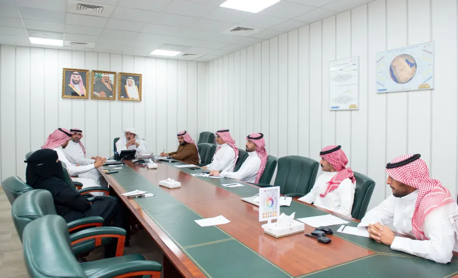 A meeting held with the developers of Quality Platform  -  فريق تطوير منصة جودة يعقد اجتماعاً لمتابعة أعمال بناء وتطوير المنصة