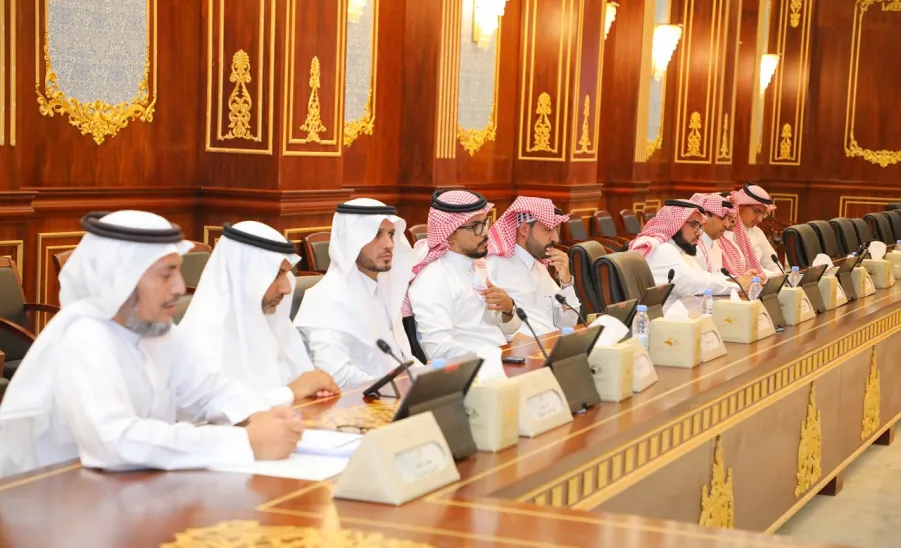 MU'S EIGHTH COUNCIL MEETING FOR ACADEMIC YEAR 1443-1444 CHAIRED BY RECTOR - جامعة المجمعة 