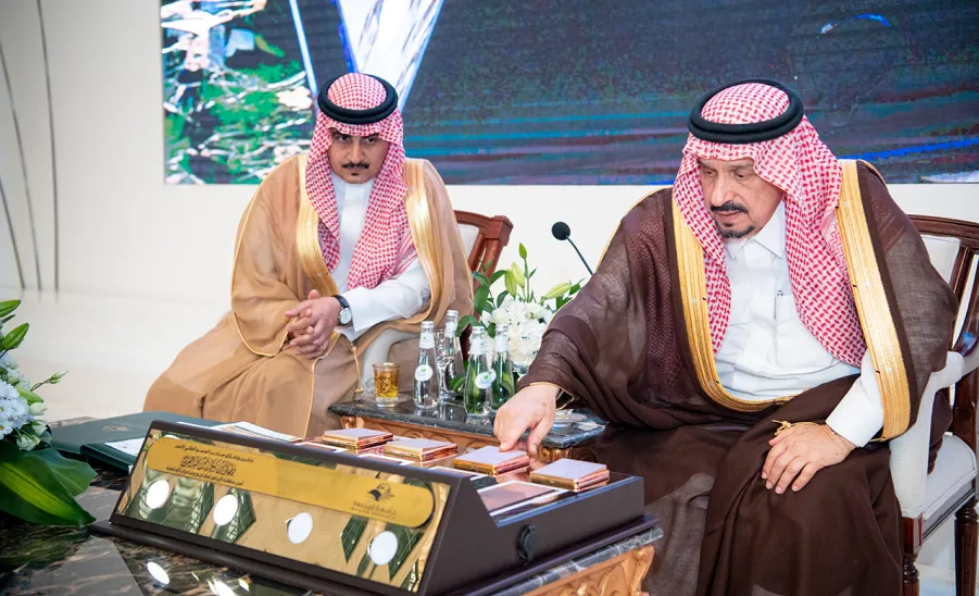 RIYADH GOVERNOR PATRONIZES MU'S GRADUATION CEREMONY - جامعة المجمعة 