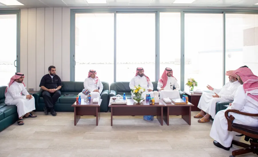 Saudi Organization for Standardization, Metrology and Quality visit MU -  مركز الرصد والإنذار بالهيئة السعودية للمواصفات والمقاييس والجودة يزور الجامعة ويقدم ورشة عمل حول المنتجات الغير الآمنة والتي قد تلحق الضرر بصحة وسلامة المستهلكين