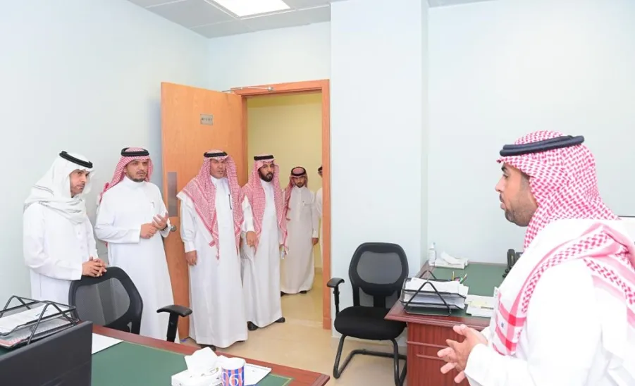 General Administration of Internal Audit welcomes a delegation of Imam Muhammad bin Saud Islamic University -  .