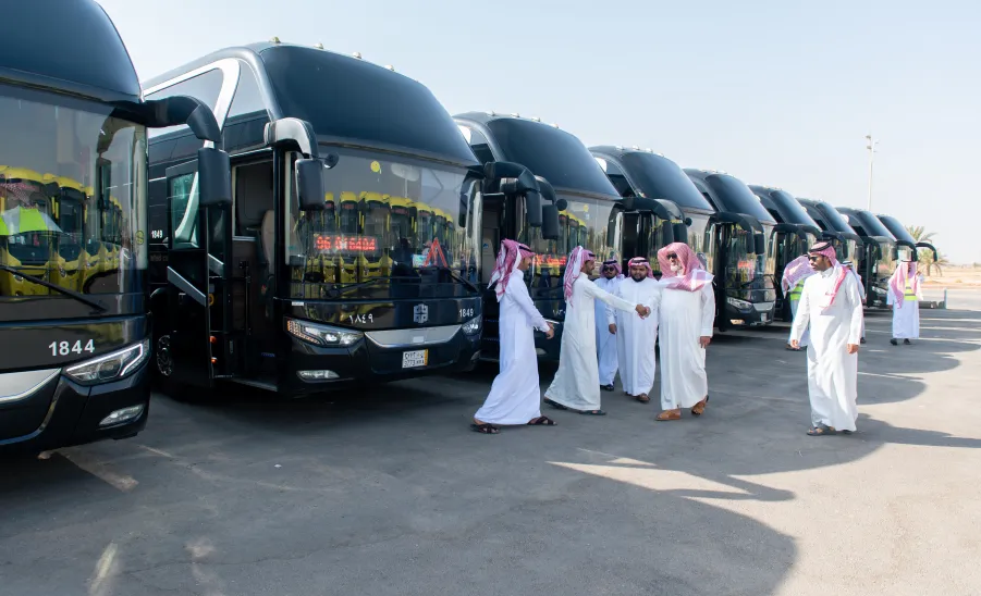 MU'S TRANSPORTATION SERVICES LAUNCHED FOR NEW ACADEMIC YEAR
 -  الجامعة تطلق خدمة النقل الجامعي للطالبات بحلته الجديدة للعام الجامعي ١٤٤٥هـ