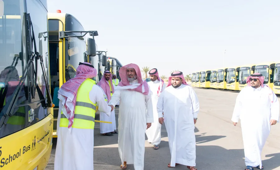 MU'S TRANSPORTATION SERVICES LAUNCHED FOR NEW ACADEMIC YEAR
 -  الجامعة تطلق خدمة النقل الجامعي للطالبات بحلته الجديدة للعام الجامعي ١٤٤٥هـ