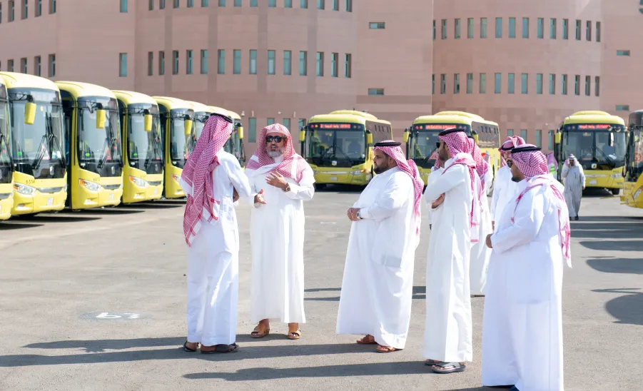 MU'S TRANSPORTATION SERVICES LAUNCHED FOR NEW ACADEMIC YEAR
 -  الجامعة تطلق خدمة النقل الجامعي للطالبات بحلته الجديدة للعام الجامعي ١٤٤٥هـ
