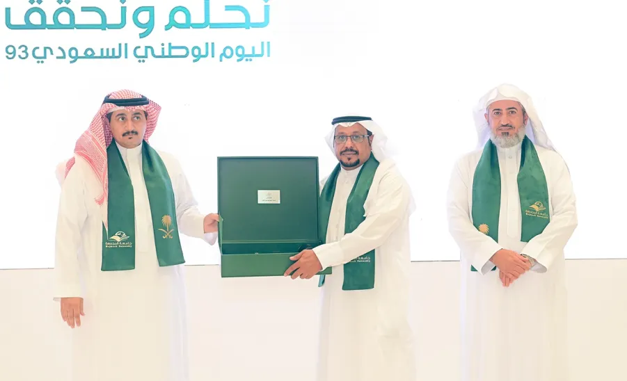 MU HOLDS A SPECIAL CEREMONY TO CELEBRATE THE NATIONAL DAY  - جامعة المجمعة 