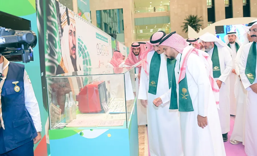 MU HOLDS A SPECIAL CEREMONY TO CELEBRATE THE NATIONAL DAY  - جامعة المجمعة 