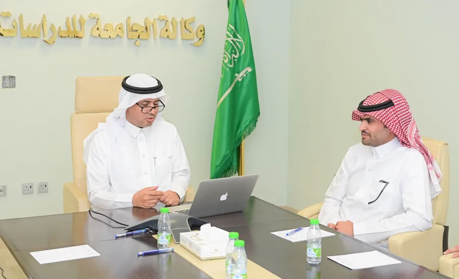 MU VICE-RECTOR LAUNCHES THE UNIVERSITY WEBSITE FOR STROKE CONFERENCE  - جامعة المجمعة 