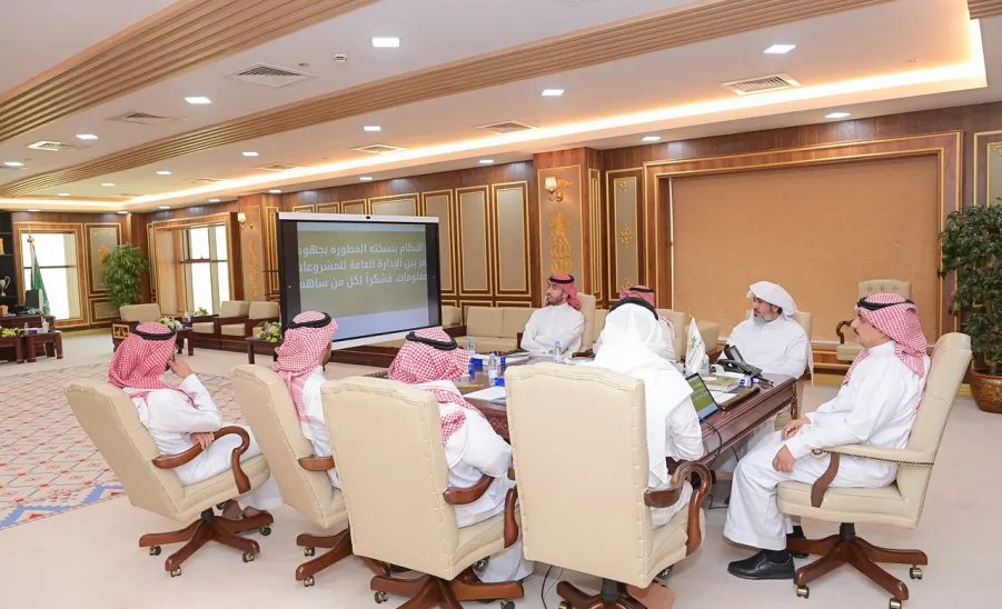 MU'S COMPLAINT MANAGEMENT SYSTEM LAUNCHED BY THE RECTOR  - جامعة المجمعة 