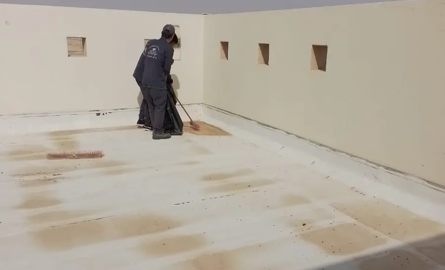 GAPOM carries out maintenance of rainwater  - الصيانة الدورية 