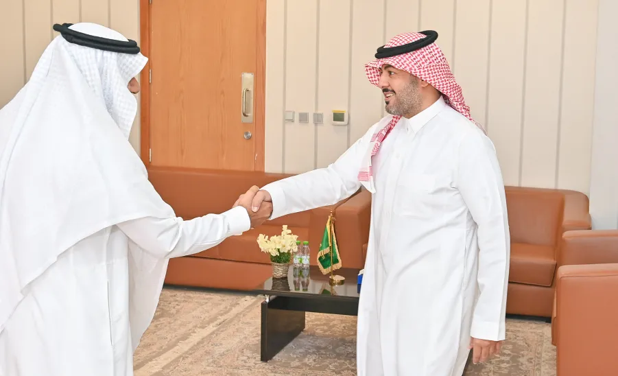 The Media Center's director congratulates Prof. Al- Shehri for being assigned as a vice-rector for graduate studies and scientific research  -  11