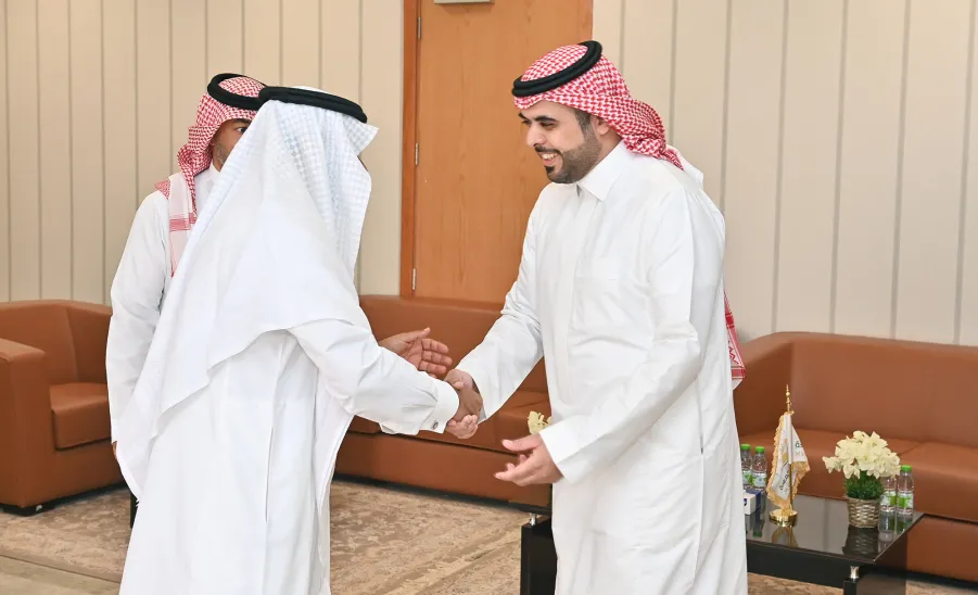 The Media Center's director congratulates Prof. Al- Shehri for being assigned as a vice-rector for graduate studies and scientific research  -  22