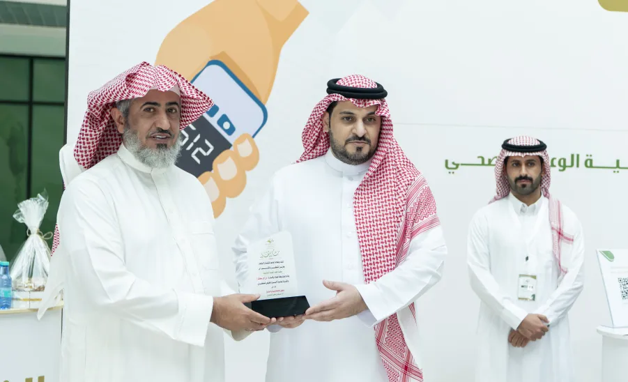 MU's Vice-Rector for Development and Investment launches the exhibition (For Your Health) -  سعادة وكيل الجامعة للتنمية والإستثمار يفتتح فعاليات معرض من (أجل صحتك)