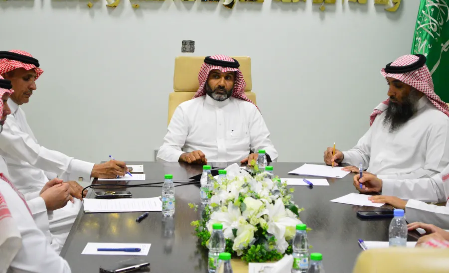 وكيل الجامعة للدراسات العليا والبحث العلمي يرأس اجتماع اللجنة الإشرافية العليا لمؤتمر جامعة المجمعة للسكتة  الدماغية - #