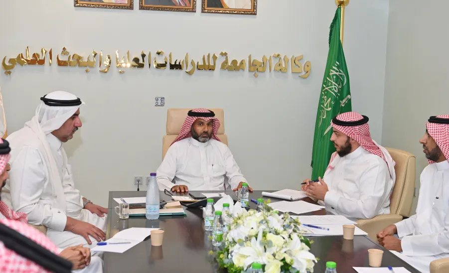 وكيل الجامعة للدراسات العليا والبحث العلمي يرأس الاجتماع الخامس عشر للجنة العلمية لمؤتمر جامعة المجمعة للسكتة الدماغية -  #