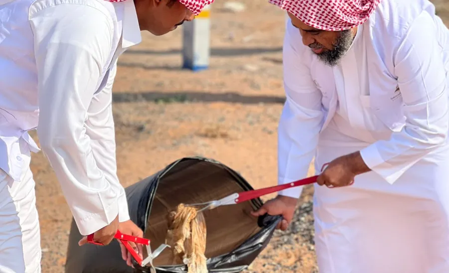 A campaign on improving the environment of main campus in cooperation with colleges 
 -  امتداداً لمراحل تنفيذ "مبادرة تحسين بيئة المدن الجامعية" : الإدارة وبالتعاون مع كليات الجامعة تُنفذ أنشطة المبادرة