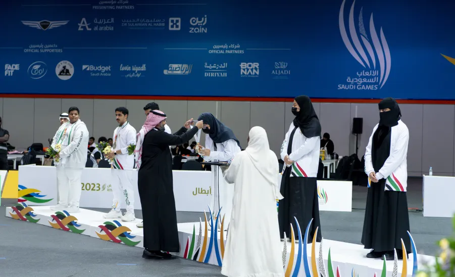 MU'S STUDENTS WINS FIRST AND THIRD PLACE AT SAUDI GAMES EVENT -  جامعة المجمعة 