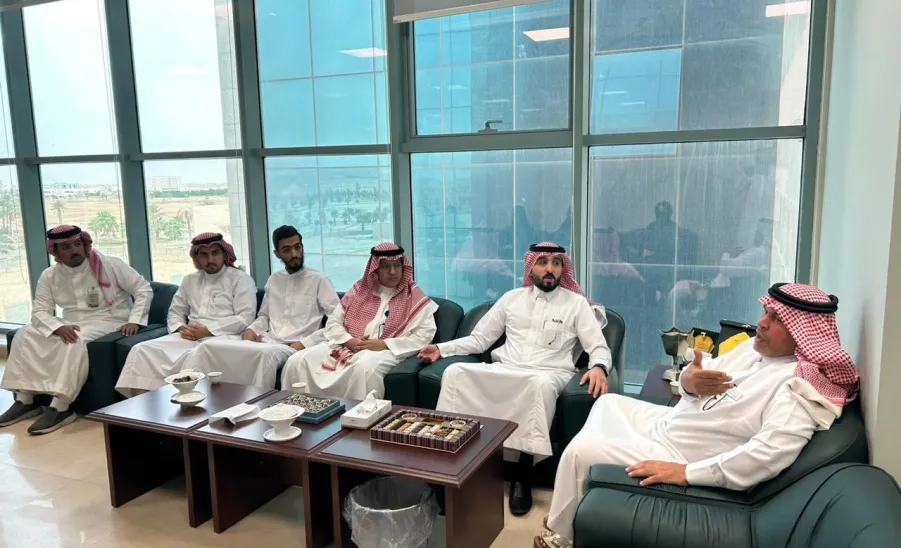 The General Administration of Internal Auditing welcomes a delegation of students from the Accounting Department  -  .