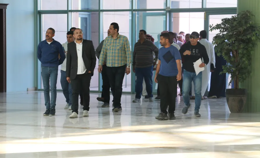 Bidders on the project of operating, maintaining and cleaning college complex and faculty housing visit MU -  زيارة
