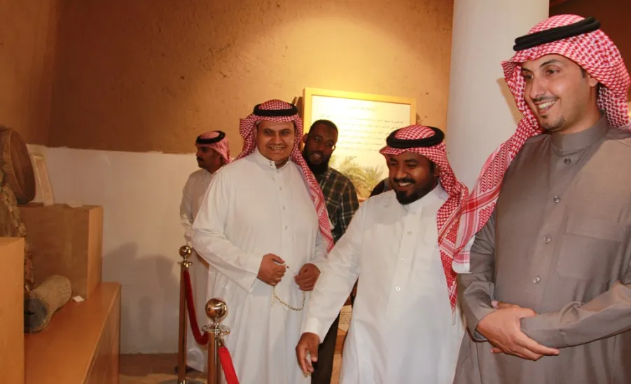 The College arranges a visit to the Heritage Village in Ghat -  كلية الغاط