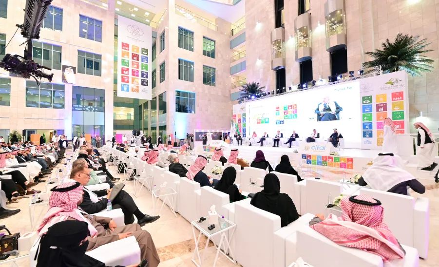 MU HOLDS THE INTERNATIONAL CONFERENCE " UNIVERSITIES AND SUSTAINABLE DEVELOPMENT GOALS 2030: TARGETS AND PRACTICES" - جامعة المجمعة