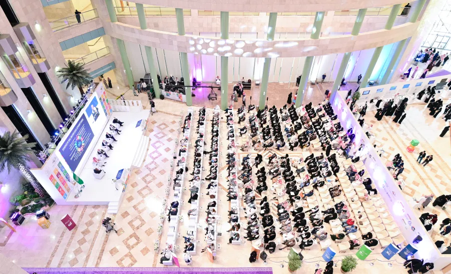 MU HOLDS THE INTERNATIONAL CONFERENCE " UNIVERSITIES AND SUSTAINABLE DEVELOPMENT GOALS 2030: TARGETS AND PRACTICES" - جامعة المجمعة