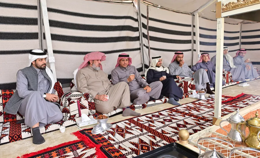 MU'S VICE-RECTOR FOR DEVELOPMENT AND INVESTMENT PATRONIZES THE FIRST EMPLOYEE FORUM
 -  جامعة المجمعة