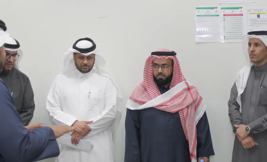 Deanship of IT and E-Learning welcomes a delegation of the Deanship of Development and Quality  -  زيارد فريق الجودة للعمادة 2