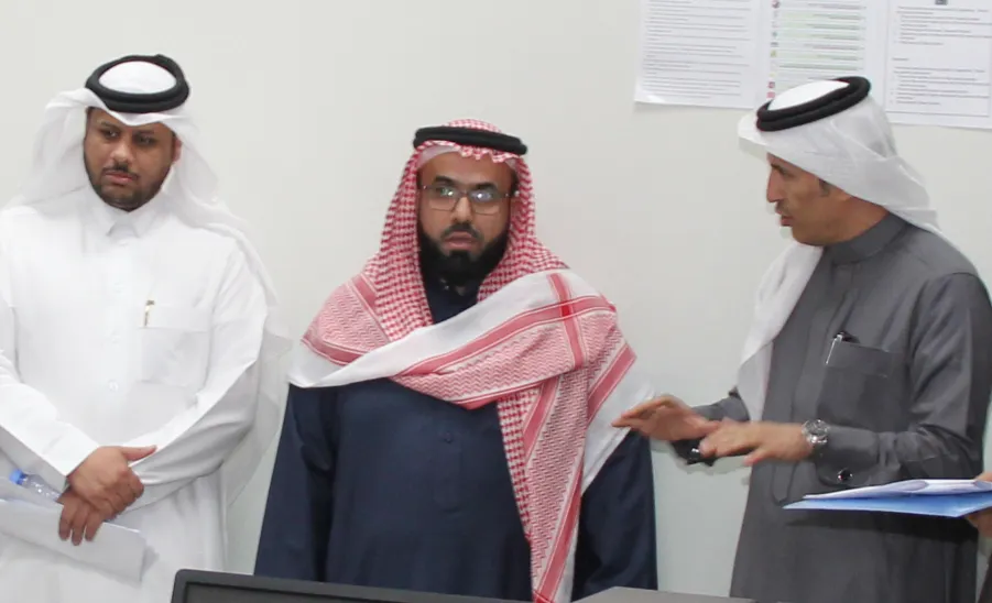 Deanship of IT and E-Learning welcomes a delegation of the Deanship of Development and Quality  -  زيارد فريق الجودة للعمادة 5
