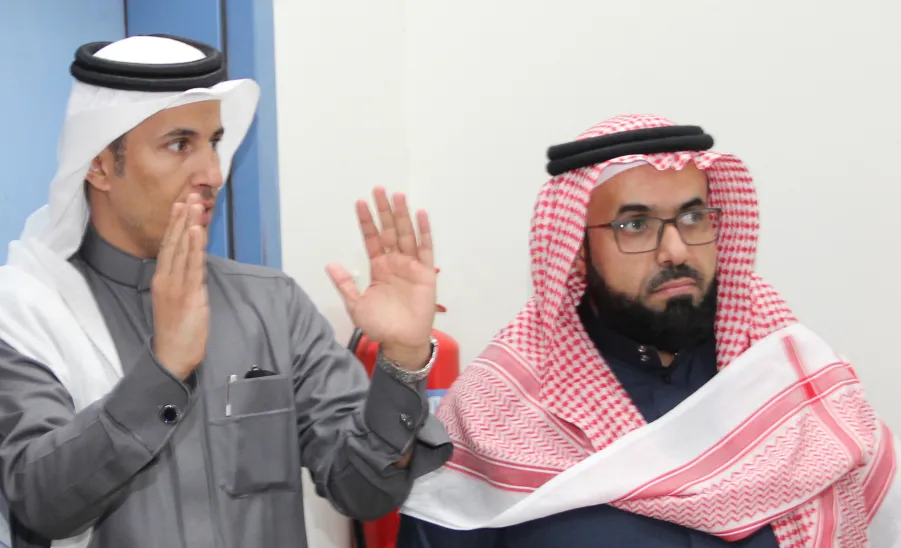 Deanship of IT and E-Learning welcomes a delegation of the Deanship of Development and Quality  -  زيارد فريق الجودة للعمادة 6