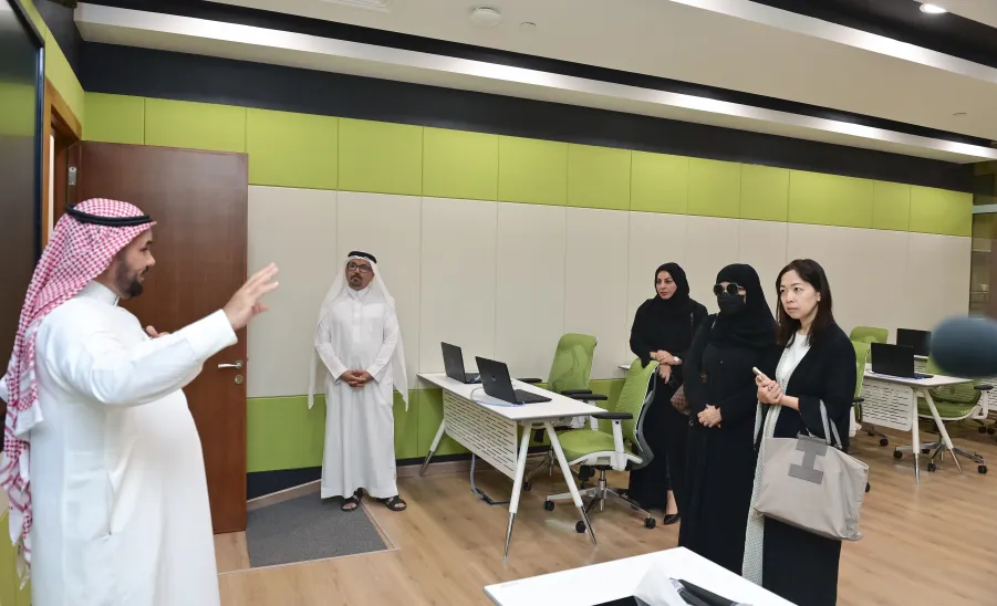 MU VICE-RECTOR WELCOMES A DELEGATION OF SOPHIA UNIVERSITY, JAPAN - وكيل الجامعة للتنمية والاستثمار، يستقبل ممثل جامعة صوفيا باليابان