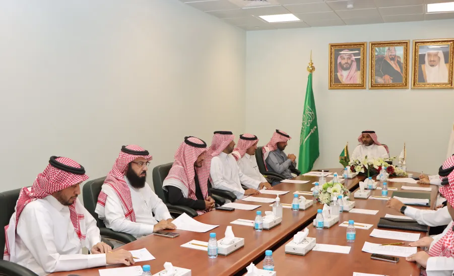 Vice-Rector for graduate studies and scientific research meets the college's deans  - #