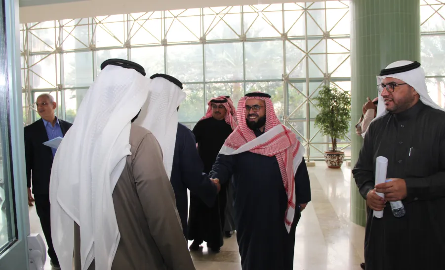 Deanship of IT and E-Learning welcomes a delegation of the Deanship of Development and Quality  -  زيارد فريق الجودة للعمادة 7