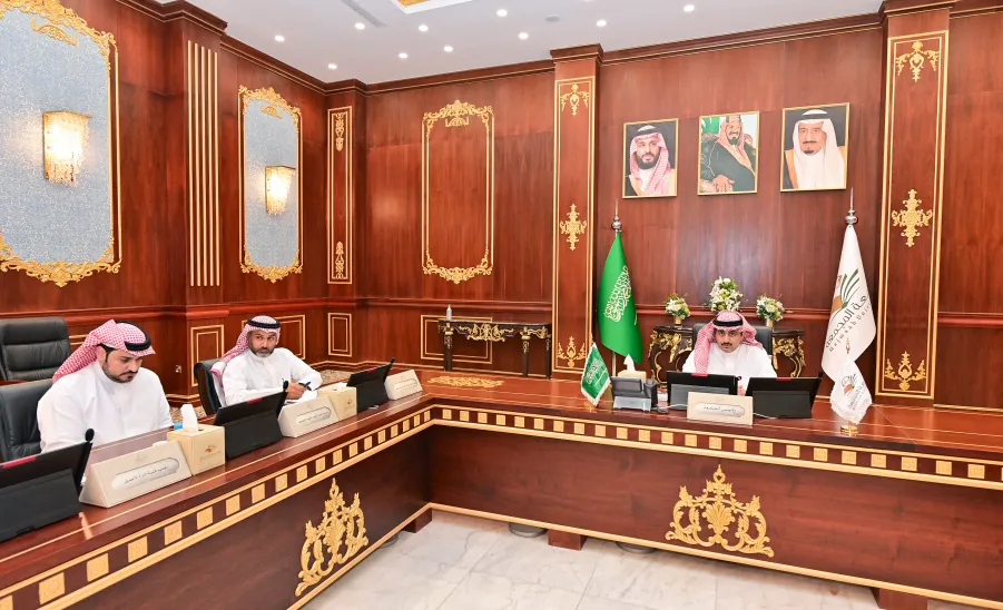 MU COUNCIL HOLDS EIGHTH MEETING FOR ACADEMIC YEAR 1445
 - جامعة المجمعة 