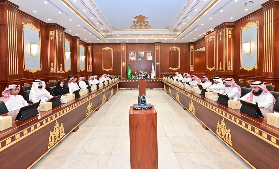 MU COUNCIL HOLDS EIGHTH MEETING FOR ACADEMIC YEAR 1445
 - جامعة المجمعة 