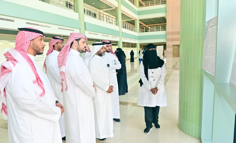 MU VICE-RECTOR LAUNCHES THE 3RD ANNUAL SCIENTIFIC RESEARCH AND INNOVATION DAY - جامعة المجمعة 