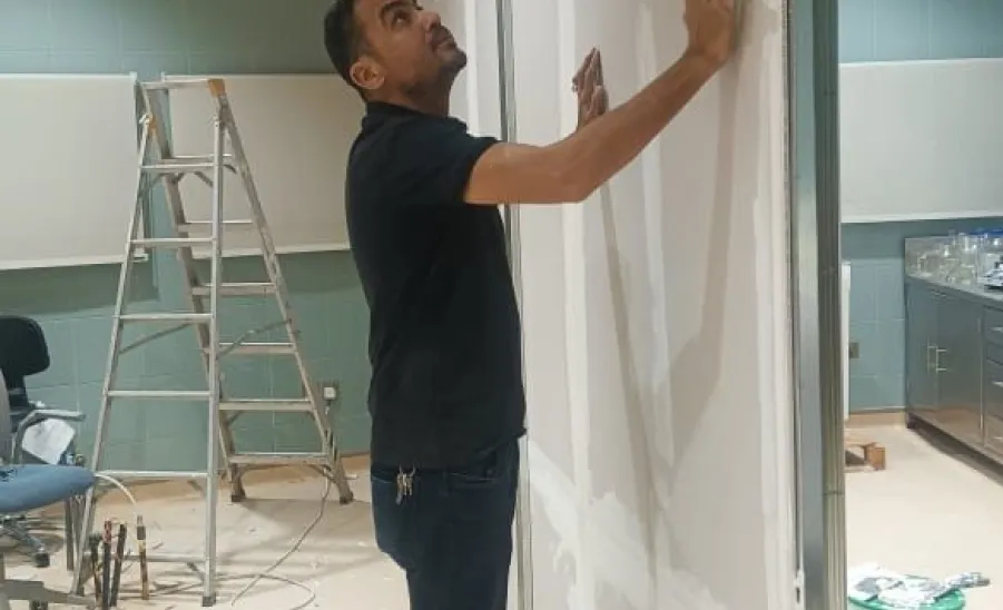 Renovation works carried out at the College of Medicine and College of Dentistry  - تأهيل