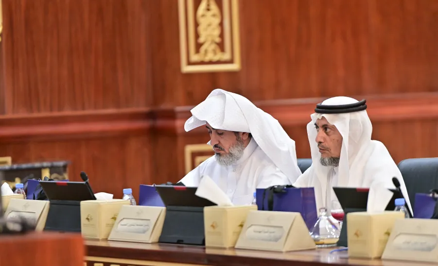 MU COUNCIL HOLDS NINTH MEETING FOR ACADEMIC YEAR 1445 - جامعة المجمعة 