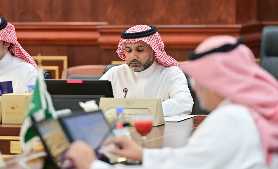 MU COUNCIL HOLDS NINTH MEETING FOR ACADEMIC YEAR 1445
 - جامعة المجمعة 