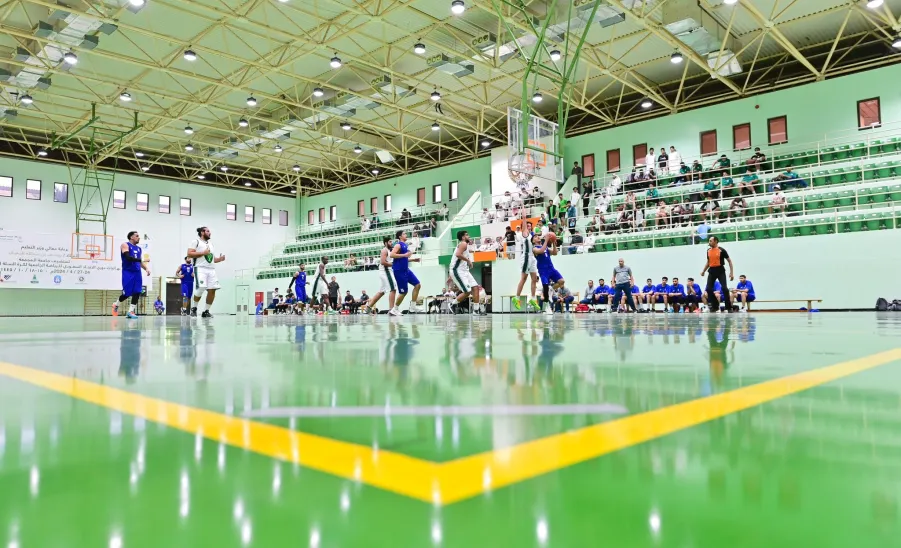 MU HOSTS FINALS OF UNIVERSITIES BASKETBALL CHAMPIONSHIP - جامعة المجمعة 