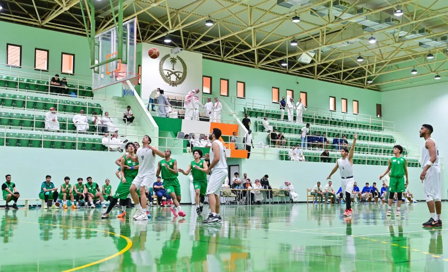 MU HOSTS FINALS OF UNIVERSITIES BASKETBALL CHAMPIONSHIP - جامعة المجمعة