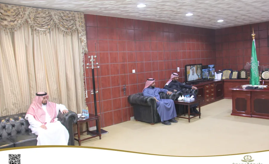 A delegation from the College of Nursing visits the Head of Hawtat Sudair Center - وفد من كلية التمريض يزور رئيس مركز حوطة سدير