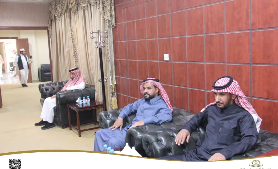A delegation from the College of Nursing visits the Head of Hawtat Sudair Center - وفد من كلية التمريض يزور رئيس مركز حوطة سدير