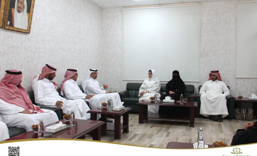 The College of Nursing welcomes Dr. Al-Ghamdi, an official at Ministry of Health  -  كلية التمريض تستقبل مدير عام شؤون التمريض بوزارة الصحة