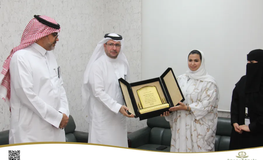 The College of Nursing welcomes Dr. Al-Ghamdi, an official at Ministry of Health  -  كلية التمريض تستقبل مدير عام شؤون التمريض بوزارة الصحة