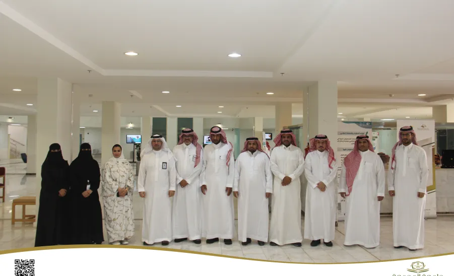 The College of Nursing welcomes Dr. Al-Ghamdi, an official at Ministry of Health  -  كلية التمريض تستقبل مدير عام شؤون التمريض بوزارة الصحة